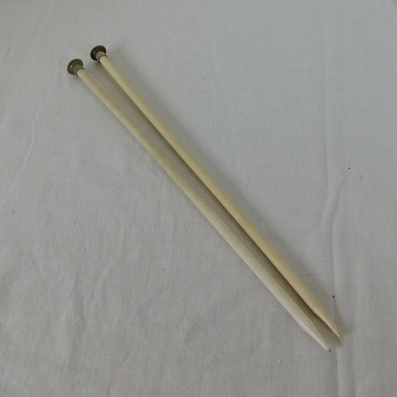 Knitting Needles Lot 5 Pairs Metal Plastic Boye 5 & 3 Hero 10 Inex 4 Green Gray - Picture 3 of 11